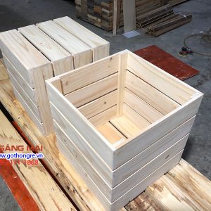 Thùng gỗ, kiện gỗ các loại - Gỗ Thông Sáng Mai - Xưởng Gỗ Thông Sáng Mai